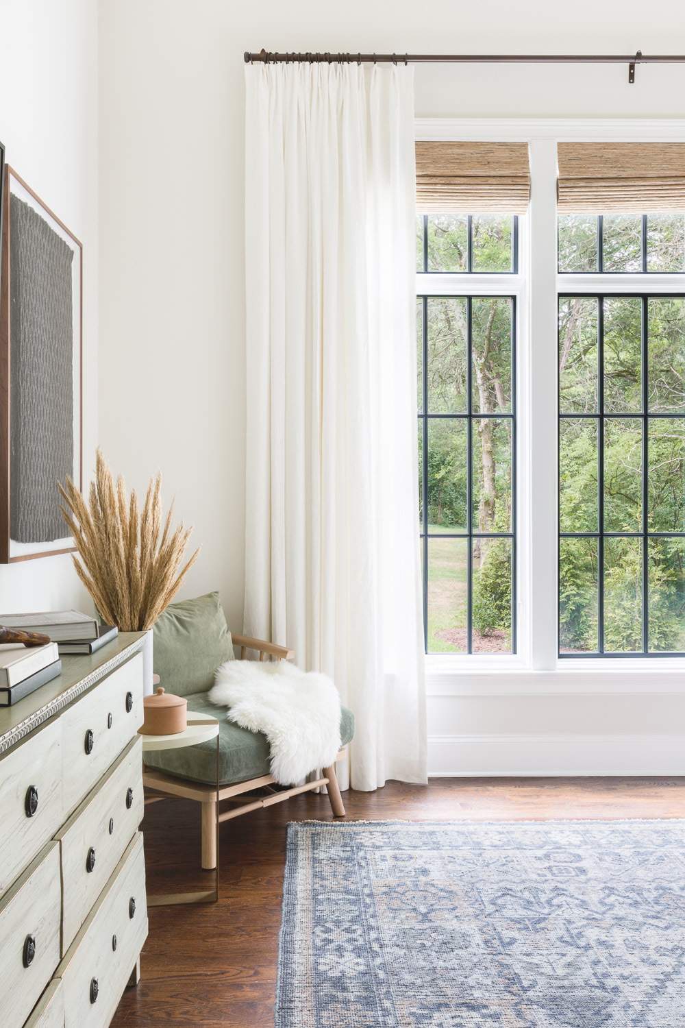 The Lane Bedroom Custom Window Treatments